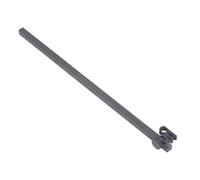 Aramox Pinde Indicateur de Mobile Rectangulaire, Support de Jauge de Hauteur en Alliage en Aluminium, Tige d'extension de 300 Mm avec Trous de Serrage de 6 Mm et 8 pour des Mesures Précises