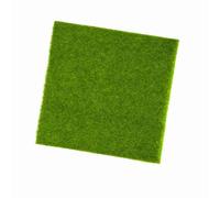 Aramox Places de Tapis d'herbe Artificiels, Gazon Synthétique pour Décorations de Bricolage, 30x30 Cm pour Les Balcons et Les Patios (15 * 15cm)