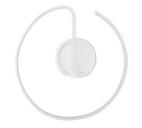 Aramox Plafonnier LED à intensité Variable, économe en énergie, Design en Spirale, pour Salle à Manger, Hall D'entrée, Salon, Lumière Scintillante Douce, Télécommande, Fer, 50 Cm (WHITE)