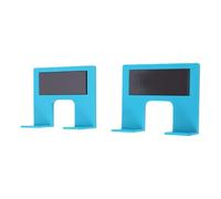 Aramox Plaque de Réparation de Charnière D'armoire, Plaque de Réparation de Charnière pour Porte de Meubles, Guide de Perçage, Pas de Localisateur de Perceuse 2 Pièces