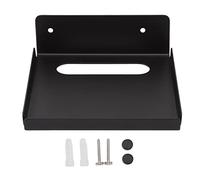 Aramox Plateau de Support de Projecteur Mural, étagère Flottante en Acier en Acier Inoxydable Sett Top Box Rack Router Routeur Projecteur de Surveillance du DVD Player Shelf, Câblage organisé,