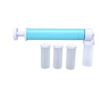 Aramox Plumeau à Gâteau Manuel, Outil de Décoration de Gâteau Aérographe en Plastique, Conception Conviviale pour Gâteaux et Pâtisseries, pour les Boulangers Amateurs et les Professionnels (BLUE)
