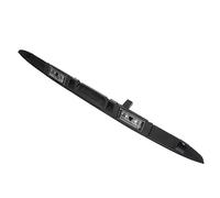 Aramox Poignée de Hayon pour Couvercle de Coffre X5 E53 2001 - 2006, Poignée Noire avec clé et Lumière, Remplacement 51137170676