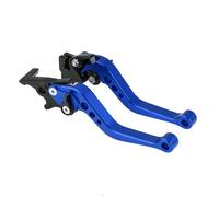 Aramox Poignée de levier de frein à embrayage, 1 paire de poignée de levier de frein à tambour universel pour moto de 22 mm, 7/8 po (Blue)
