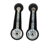 Aramox Poignée de Porte à Manivelle pour Lève-vitre de Voiture, 2 Poignées de Lève-vitre de Voiture 321 837 581A Bouton de Poignée de Porte à Manivelle pour T2 T25