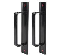 Aramox Poignée de Porte Coulissante, Poignées D'Armoire avec Installation Facile pour Porte en Verre, Armoire, Tiroir, Design Moderne pour Différents Styles de Décoration (BLACK)