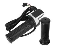 Aramox Poignée Frein Trottinette Electrique Plus Gaine Grip de Gaz à Vélo électrique avec écran LCD Clair, Conception de Guidon Ergonomique, Construction Matériaux Robuste pour Vélo électrique et Scoo