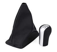 Aramox Pommeau de Levier de Vitesse 5 Vitesses avec Soufflet Intégré Compatible Toyota Corolla 1998-2009