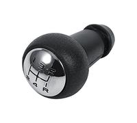 Aramox Pommeau de Levier de Vitesse à 5 Vitesses, Design élégant en PVC Noir et ABS pour 307, Installation Facile pour les Amateurs de Voitures Manuelles