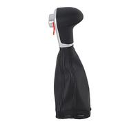 Aramox Pommeau de Levier de Vitesse, Couvercle de Coffre en Cuir pour Transmission Automatique, Mise à Niveau Durable et élégante pour Véhicules A4L B8 B8PA à Conduite à Gauche