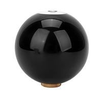 Aramox Pommeau de Levier de Vitesse de Voiture Poignée de Levier de Vitesse de Billard en Acrylique Noir 8 avec Adaptateurs M8x1,25 M10x1,25 M10x1,5 pour Conducteurs de Voitures à Transmission