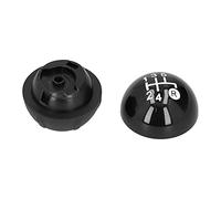 Aramox Pommeau de Levier de Vitesse en Plastique, Kit de Remplacement à 5 Vitesses avec Couvercle Décoratif, Installation Facile, pour 500 500C 2007 2018 LHD RHD, Garniture de Levier de Vitesse