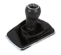 Aramox Pommeau de Levier de Vitesse Gaitor Boot Noir 5 Vitesses Changement de Vitesse Pommeau de Levier de Gaitor Boot Speed Gear de Changement de Automatique 5 Vitesses de de de