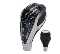 Aramox Pommeau de Levier de Vitesse LED, Tête de Pommeau de Levier de Vitesse en Cristal LED 7 Couleurs Interrupteur Automatique activé au Toucher pour Levier de Vitesse de