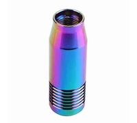 Aramox Pommeau de Levier de Vitesse Manuel en Alliage D'aluminium, Pommeau de Levier de Vitesse avec Conception Ergonomique, Installation Facile pour (COLORFUL)