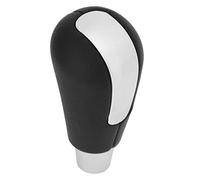 Aramox Pommeau de Levier de Vitesse PVC ABS Pommeau de Levier de Vitesse en Cuir Artificiel Remplacement Direct Ergonomique Installation Facile pour 3 2008 2011 Mise à Niveau Intérieure de Conduite