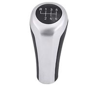 Aramox Pommeaux de leviers de vitesse Bouton de changement de vitesse, voiture 6 vitesses Bouton de levier de vitesse pour E39 E46 E53 E60 E63 E83 E90 E92
