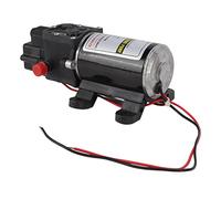 Aramox Pompe à Membrane en Plastique Pompe à Pression d'eau Auto-amorçante 24 V avec Pressostat Support de Marche à Sec G1 4 Ports pour la Purification de l'eau du Pulvérisateur Industrie de la