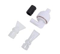 Aramox Pompe D'aquarium Buse en Bec de Canard avec Connecteur Universel, Fonction Anti-Siphon, Installation Facile, Conception de Rotule pour Divers Aquariums