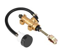 Aramox Pompe de Frein arrière de Pit Bike, Pompe Universelle de maître-Cylindre de Frein à Pied arrière avec réservoir pour Moto Dirt Bike ATV, réservoir de maître-Cylindre de Frein arrière