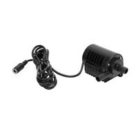 Aramox Pompe Submersible Portable 12V 10W 0-450L/H 0-400cm, Pompe de Fontaine à Eau de Levage pour Fontaines et Systèmes de Refroidissement D'ordinateur