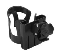 Aramox Porte-Boissons Universel Portable Multifonctionnel pour Poussette, Angle Réglable, adapté aux Parents, Taille ABS (Noir Froid)