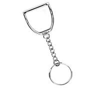 Aramox Porte-clés d'étrier, Porte-clés de Produit en Alliage en Alliage en Zinc avec Design Exquis, Idéal pour les Amoureux des Chevaux et les Accessoires, Petit et Portable