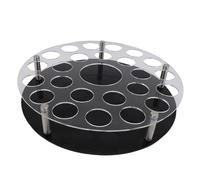 Aramox Porte-plateaux en Tasses en Acrylique, Organisateur de Boissons Multifonctionnelles avec des Emplacements en Verre à 25 Coups, un écran de Boisson élégant pour les Fêtes et les