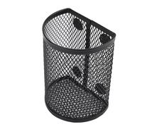 Aramox Porte-Stylo Magnétique Noir, Porte-Stylo en Maille Métallique avec Base Magnétique pour Une Organisation Efficace des Stylos et des Ciseaux au Bureau ou à l'école (1PC)