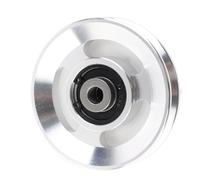 Aramox Poulie de Fitness, Accessoire de Gymnastique Léger en Alliage d'aluminium, Mouvement Fluide pour équipement de Musculation à Domicile, 90 Mm, adapté à Divers Entraînements (Diamètre 90mm)