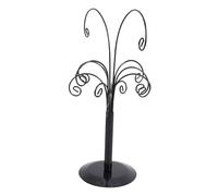 Aramox Présentoir D'ornement en Métal, Support D'arbre pour Décoration, Organisation de Bijoux, 2 Pièces Noir (BLACK)