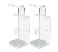 Aramox Présentoir Mural en Acrylique pour épée, Support D'affichage Mural Flexible pour Centre Commercial à Domicile, Support 2 Pièces (Transparent)