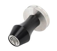 Aramox Presse à café en Acier Inoxydable de 58 Mm, Base Creuse pour une Compression Uniforme du Sol, Prise Confortable pour les Baristas à Domicile et les Cafés. (BLACK)