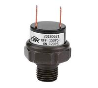 Aramox Pressostat, commutateur automatique de commande de pression d'air de commutateur de compresseur d'air de voiture universelle de 12V (120150 PSI)
