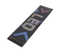 Aramox Programmable LED Car Sign, 13.7x4.0in Thin | 1280 perles lumineuses RVB, contrôle par application Bluetooth, panneau PU flexible, indice IP65 pour l\'extérieur,