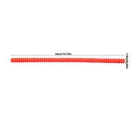 Aramox Protecteur de Four en Silicone à l'isolation Chauffante, Clamp/Holder Rouge Flexible, Couverture de Rack de Four à Chaleur Glissement Facile pour la Cuisine à Domicile