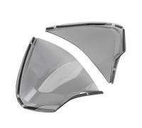 Aramox Protecteur de Jambe de Moto, Déflecteurs de Vent en Plastique, Protège-Jambe Latéral Avant avec Vis, Installation Facile pour Les Motocyclistes 2021 2022 2023 2024