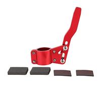 Aramox Rallonge de levier de clignotant, voiture Extension de levier de clignotant, volant, position de la biellette vers le haut, accessoires, rouge 30 mm ~ 100 mm