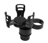 Aramox Rallonge de Porte-gobelet Automobile, 2 en 1 Universel pour Porte-gobelet de Voiture Expander Cup Mount Extender Organizer avec Base Réglable