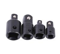 ARAMOX Réducteur de prise 4pcs douilles tournevis convertisseur ensemble 1/2 ', 3/8', 1/4 'adaptateurs de clé à douille