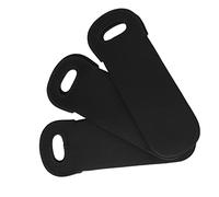 Aramox Refroidisseur de Bouteille en Néoprène, Lot de 3 Porte-bouteilles avec Poignée, Support Imperméable Lavable en Machine, Aide à Isoler les Boissons Froides pour les Pique-niques de Voyage, une