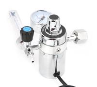 Aramox Régulateur de Pression de CO2, Régulateur de CO2 en Alliage de Zinc avec Jauge et Compteur, Pression Constante de 0 à 25 MPa, Débit de 1 M3 par H, pour équipement de Soudage et Soudeurs à (36V)