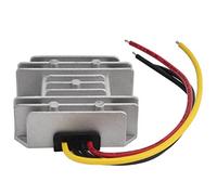 Aramox Régulateur Réducteur de Tension CC, Module Réducteur de Tension en Alliage d'aluminium, Entrée 12 V 24 V, Résine IP68 Scellée pour Moteurs de Voitures, Bandes LED, Caméras 40 à 185 °F (5V 3A)