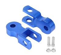 Aramox rehausseur d'amortisseur surélevé, 2Pcs Moto Amortisseur Arrière Riser 5Cm Rehausseur De Dispositif De Protection Pour Châssis (avec vis)