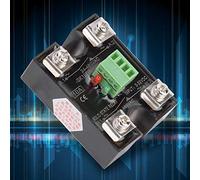 Aramox Relais à l'état Solide avec Contrôle à Double Canal, conductivité élevée, Installation Facile pour 24-480VAC, Relais SSR à l'état Solide avec Indicateurs, Contrôle Double Canal