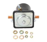 Aramox Relais de Commutateur Solénoïde, 6 Volts 3 Bornes Relais de Commutateur Solénoïde Solénoïde de Démarreur 20-7000392 Remplacement pour Allis Chalmers 1960 à 1961
