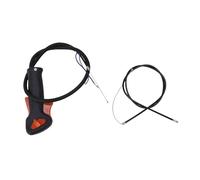 Aramox Remplacement de la Poignée du Commutateur de Commande de la Coupe de la Coupe, Matériau Plastique Robuste, Fonctionnement Sûr, pour la Coupe FS75 FS80 FS85 avec L'ensemble de