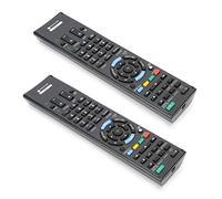 Aramox Remplacement de la Télécommande TV, Paquet de 2 Télécommandes TV Universelles ABS, Portée de 10 M, sans Programmation, Accès Complet, pour la Série KDL 32W650A 42W650A