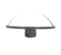 Aramox Rétroviseur Universel pour Chariot élévateur, Paire de Rétroviseurs Latéraux de sécurité Convexes Réglables avec Vue Grand Angle pour Opérateurs et Camions