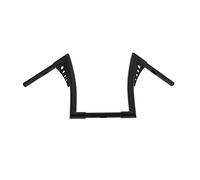 Aramox Risers de Guidon de Moto, 35,56 Cm/14in Universel en Acier Inoxydable Rise Ape Hanger Riser Riser de Guidon pour Moto Vintage FLST FXST XL